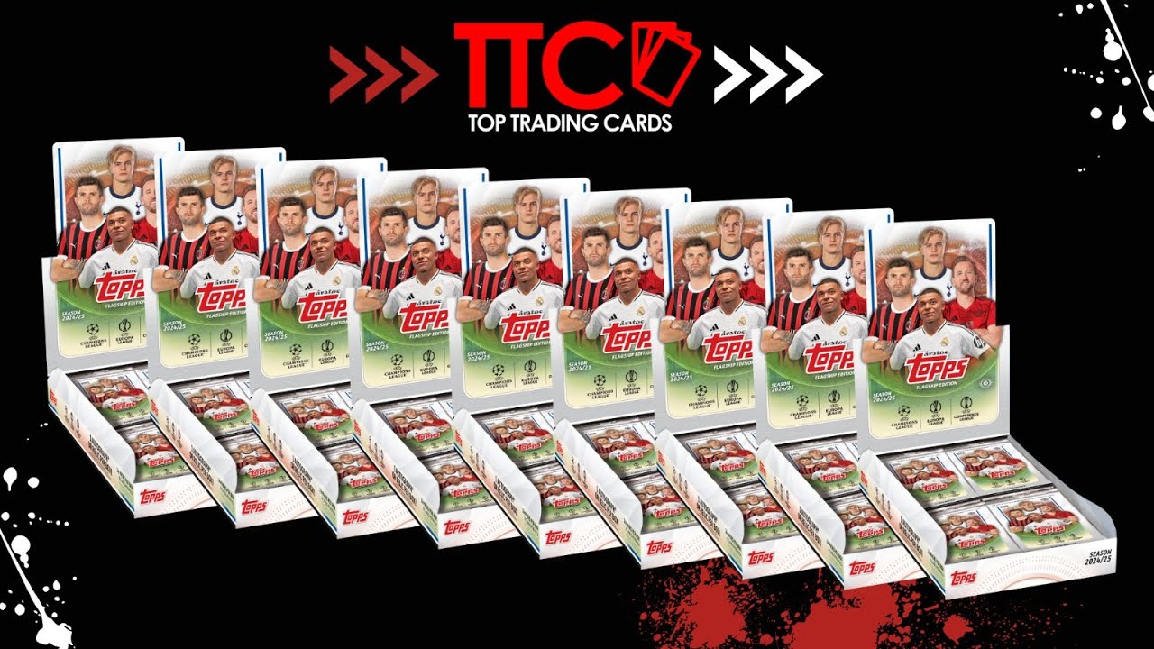 TTC BOX BREAK STREAM ⚽🔥 TOPPS 24-25 UCC FLAGSHIP + BVB TEAM SET RELEASE DAY BREAK | 13.12.2024
