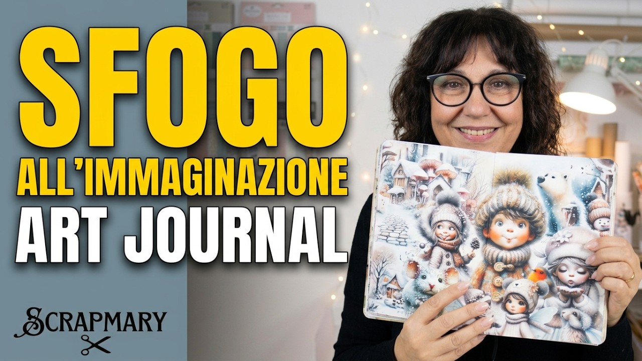 Obbiettivo dare sfogo all'immaginazione! Art Journal