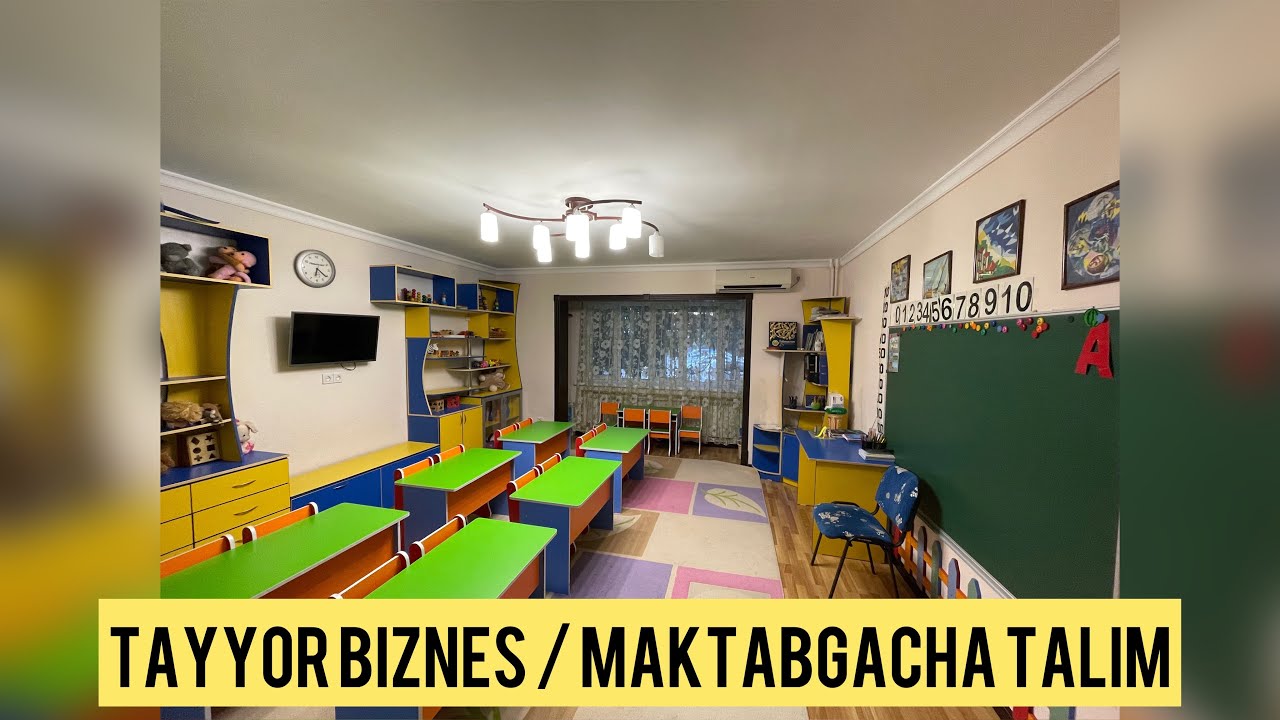 Tayyor Biznes / Ishlab turgan Bogcha