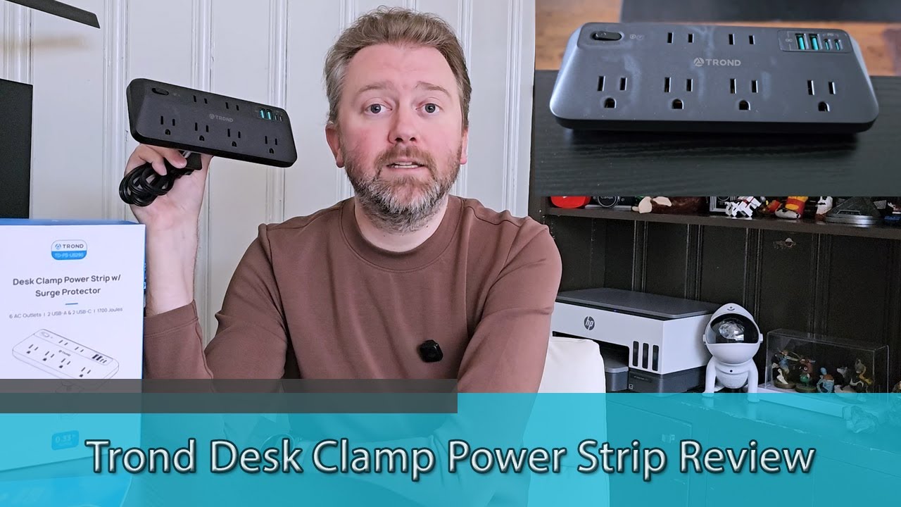 Trond Desk Clamp Power Strip Review: The Ultimate Desk Upgrade for Your Workspace!