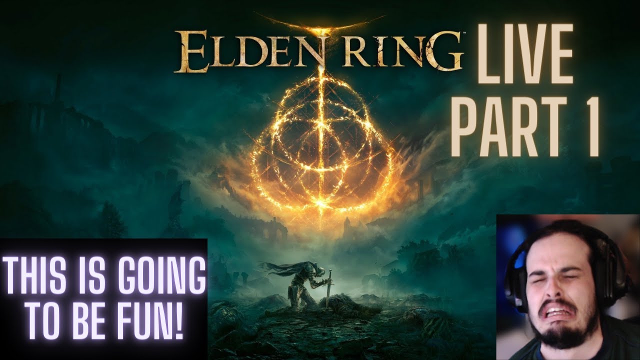 First time playing Elden Ring, probably suffering, part 1!