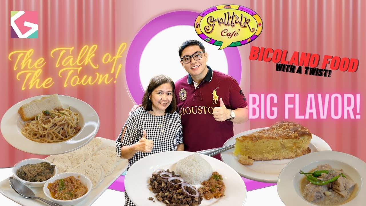 Small Talk Cafe | Bicolano Fusion Food in Legazpi City!