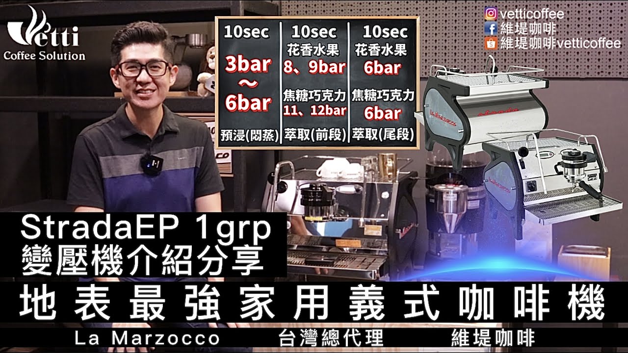 地表最強家用義式咖啡機｜Strada EP 1grp變壓機介紹分享