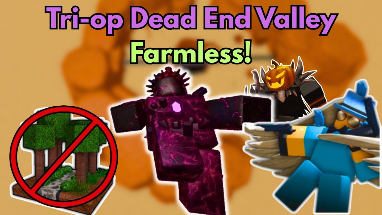 INTENSE Dead End Valley Triumph Farmless in Roblox Tower Battles!!! (Tri-op)