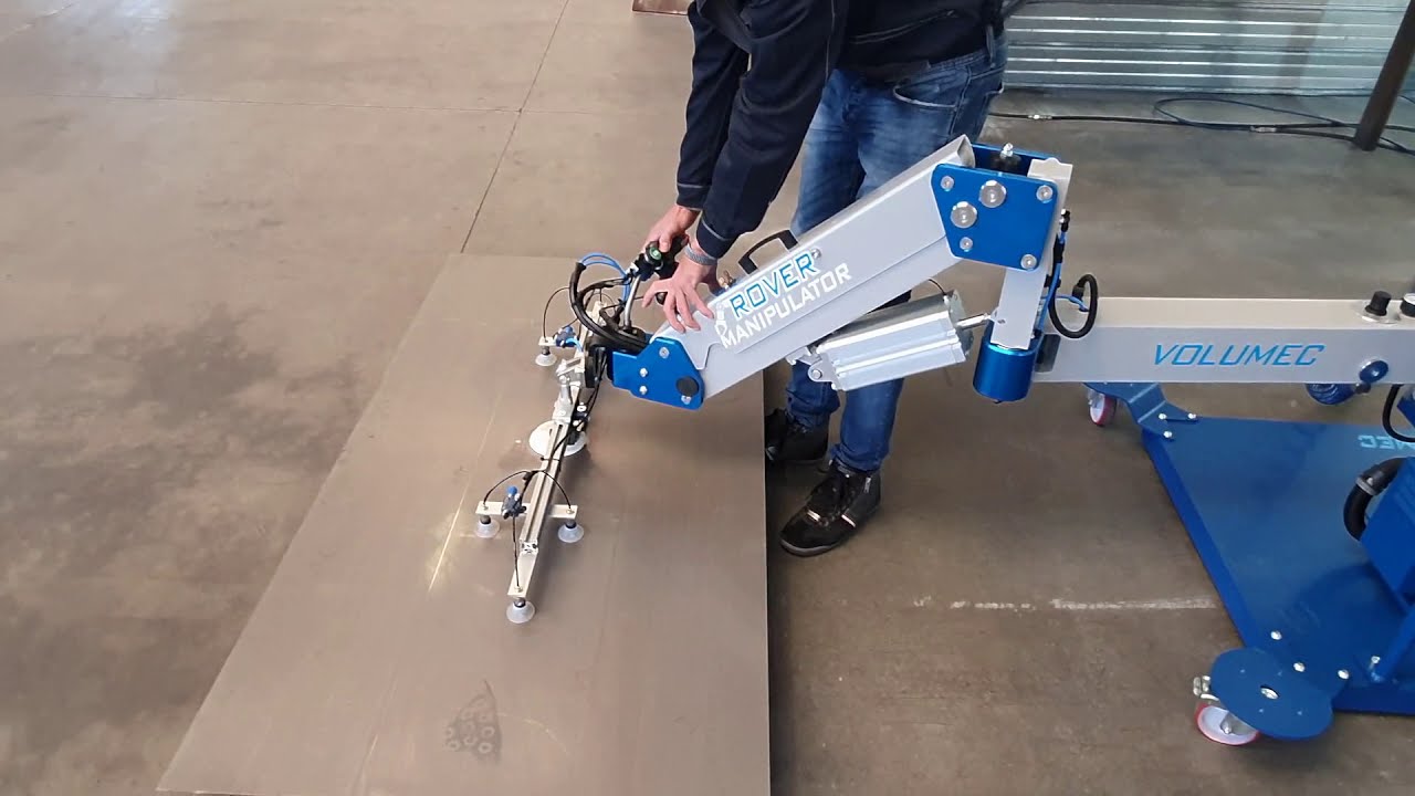 Rover manipulator RM01 with vacuum system ( 1 - 100 kg)
