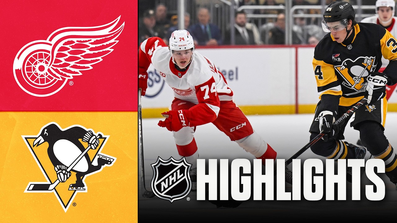 Red Wings vs. Penguins | NHL Preseason Highlights | Sep 22, 2026