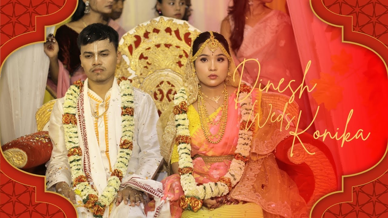 Dinesh Weds Konika || Bishnupriya Manipuri Traditional Wedding Video || By Avinash Sinha