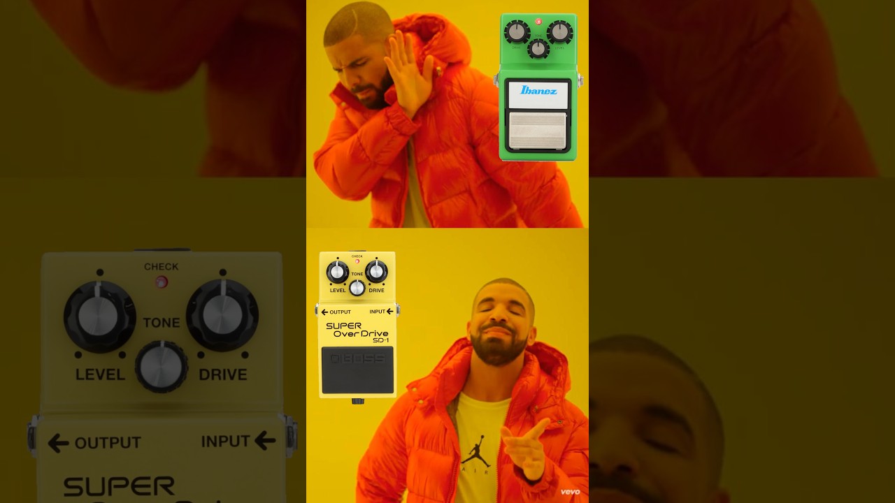 Who's Mayer of Overdrive? SD-1 vs Tube Screamer