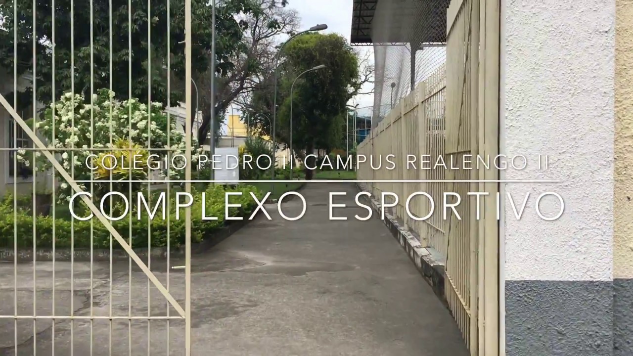 Complexo esportivo Col&eacute;gio Pedro II campus Realengo II