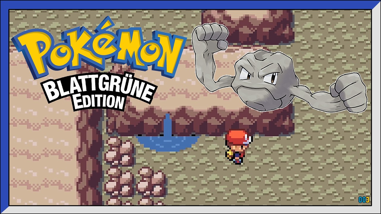 Pokemon Blattgrün [003] Kleinstein und der Mondberg [Deutsch] Let's Play Pokemon Blattgrün Switch 2