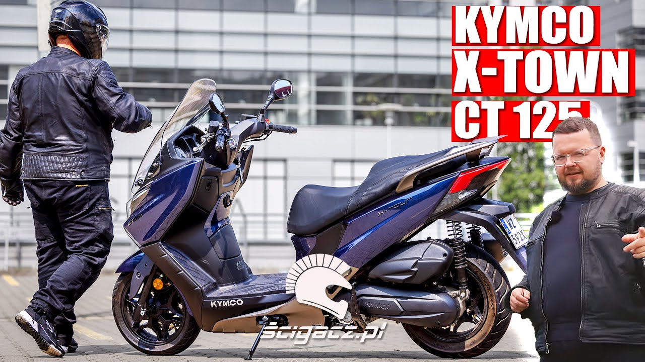 Kymco X-Town CT 125. Test skutera. Co powinien mieć na wyposażeniu najlepszy skuter do miasta?
