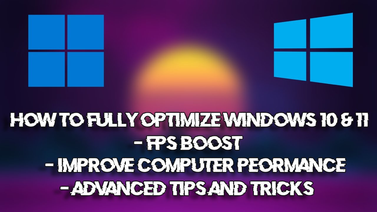 How To FULLY Optimize Windows 10 & 11 For Ultimate Performance | 2022 Advanced Guide