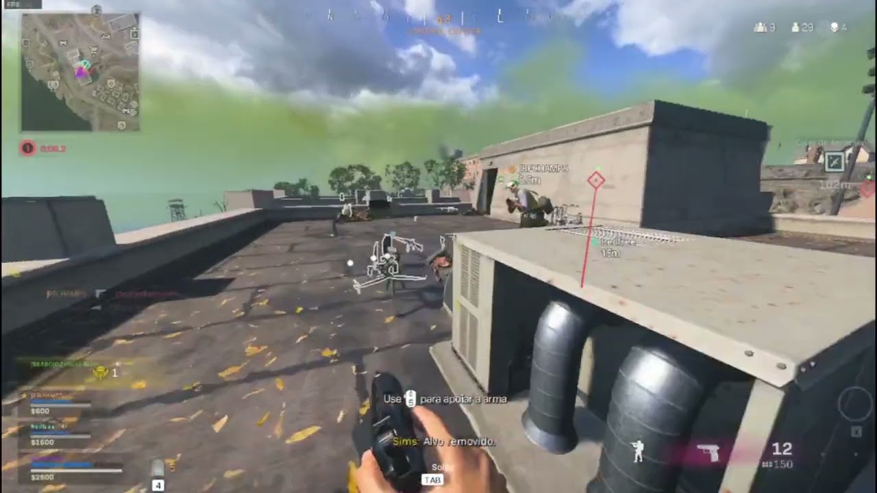 COD WARZONE -  PARTIDA SOFRIDA! 😐