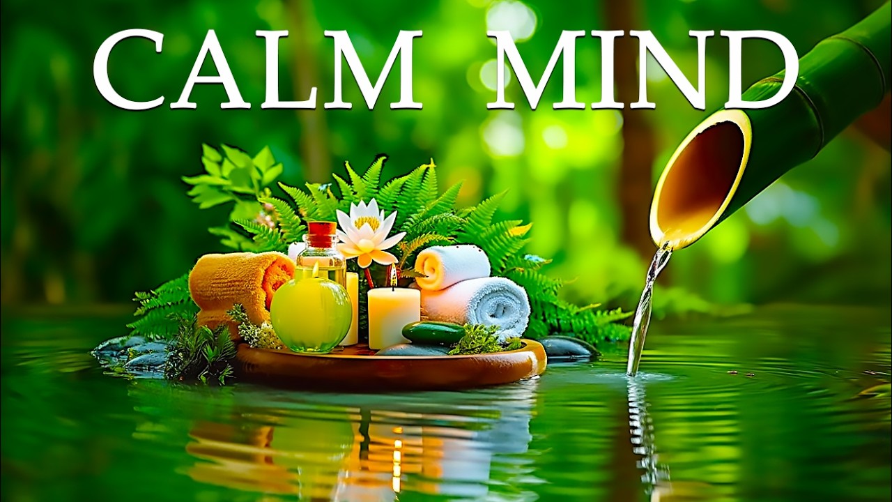 Calm Piano & Flowing Water Sounds 🌿 Deep Sleep and Emotional Peace