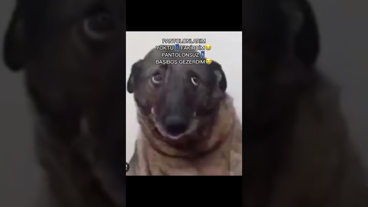 Pantolonlarım yoktu