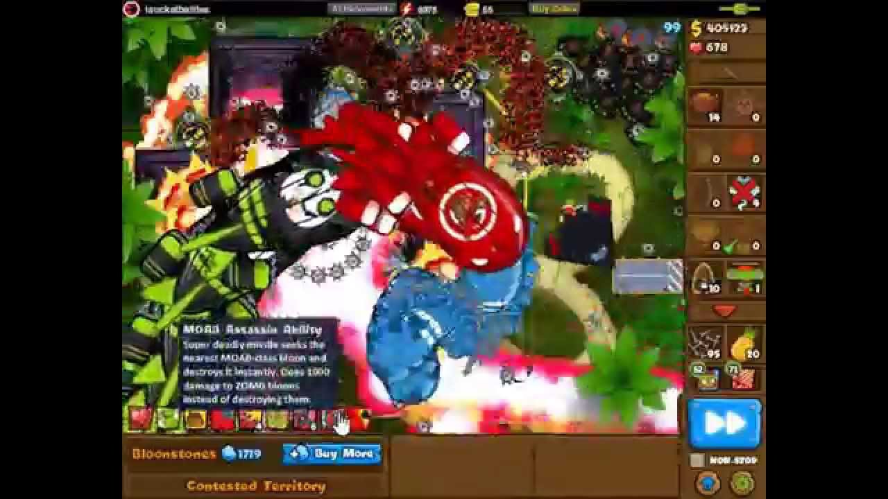 Bloons Monkey City Contested Territory (BMC) - Round 100 with Vengeful Monkey Temples!