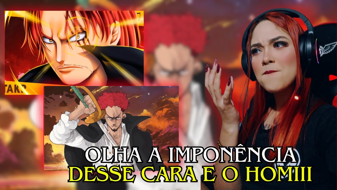 Rodrigo Zin - Shanks Figarland / TAKERU Movimento [Shanks / One Piece] | (Cherry react)