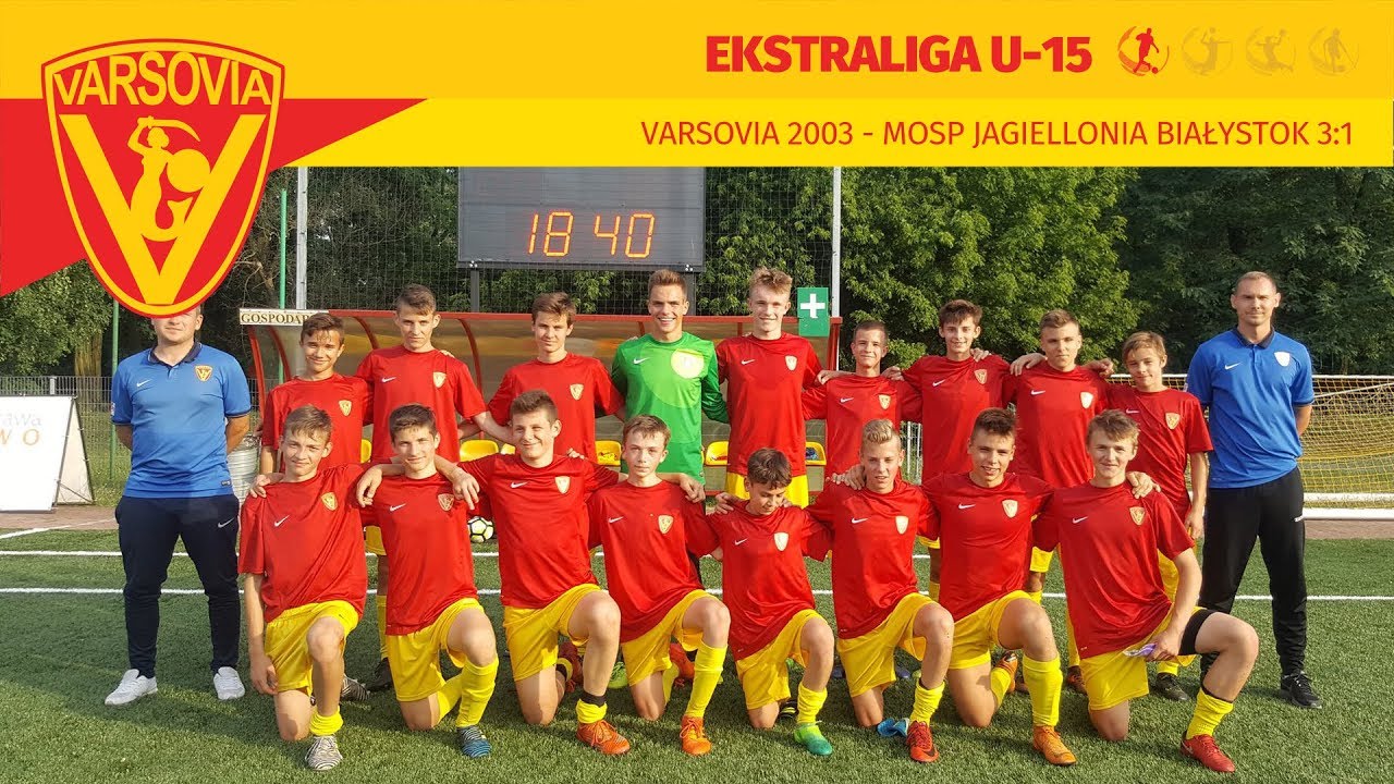 VARSOVIA 2003 - MOSP JAGIELLONIA BIAŁYSTOK 3:1 BARAŻ CLJ REWANŻ
