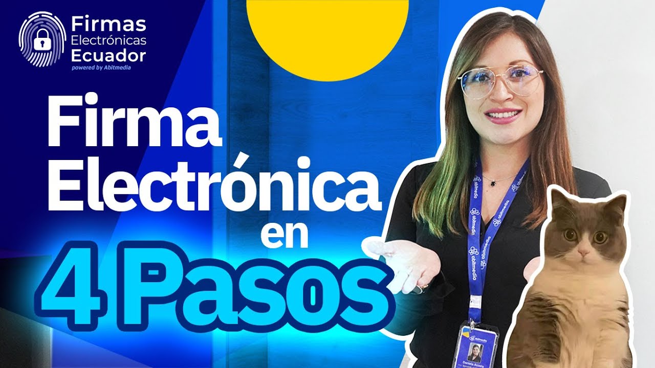 ⭐ CÓMO SACAR tu firma electrónica en Ecuador en 4 PASOS (2026)