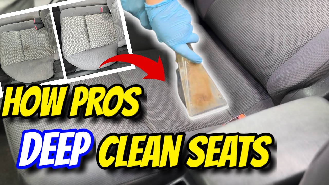 Most People Ruin Seats Doing This… Pro Detailer Shows the Right Way To Deep Clean Seats 