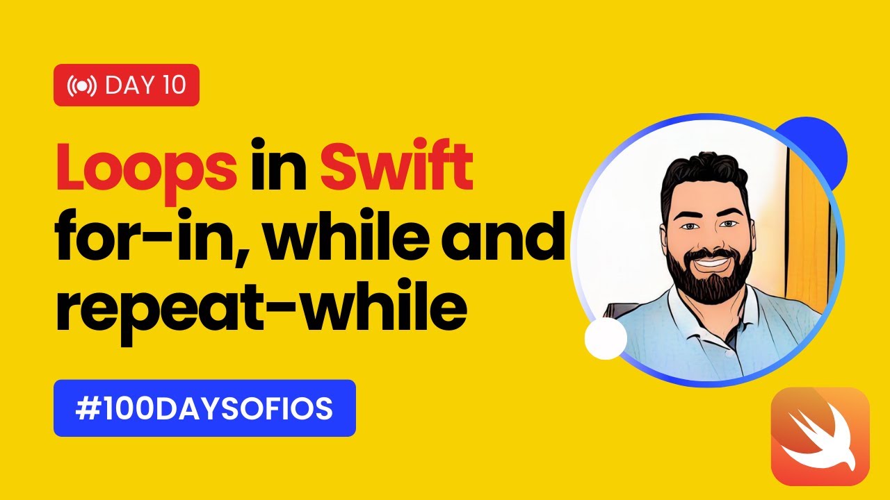 Циклы в Swift: for-in, while и repeat-while | #100DaysOfiOS День 10