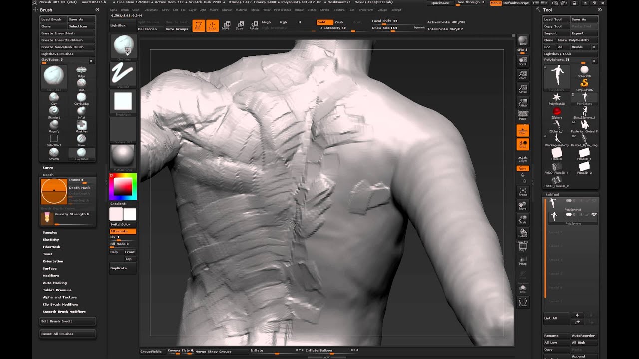 ZBrush: How To Create Your Own Rake Brush