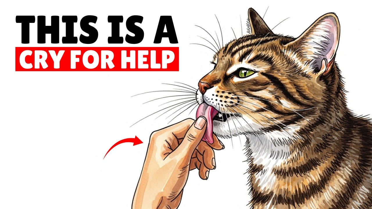 If Your Cat Licks Your Hand, This Is What They're Secretly Telling You