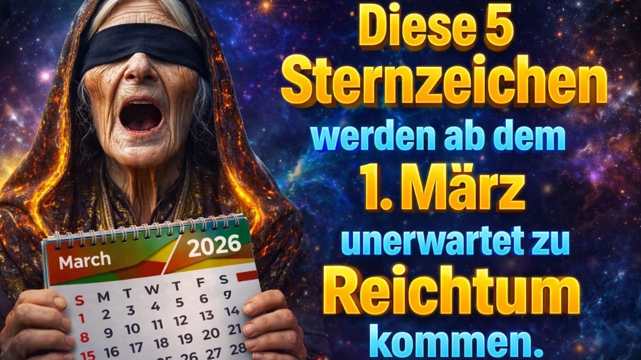 Baba Vanga warnte: Diese 5 Sternzeichen werden ab dem 1. März unerwartet zu Reichtum kommen.Gabriel