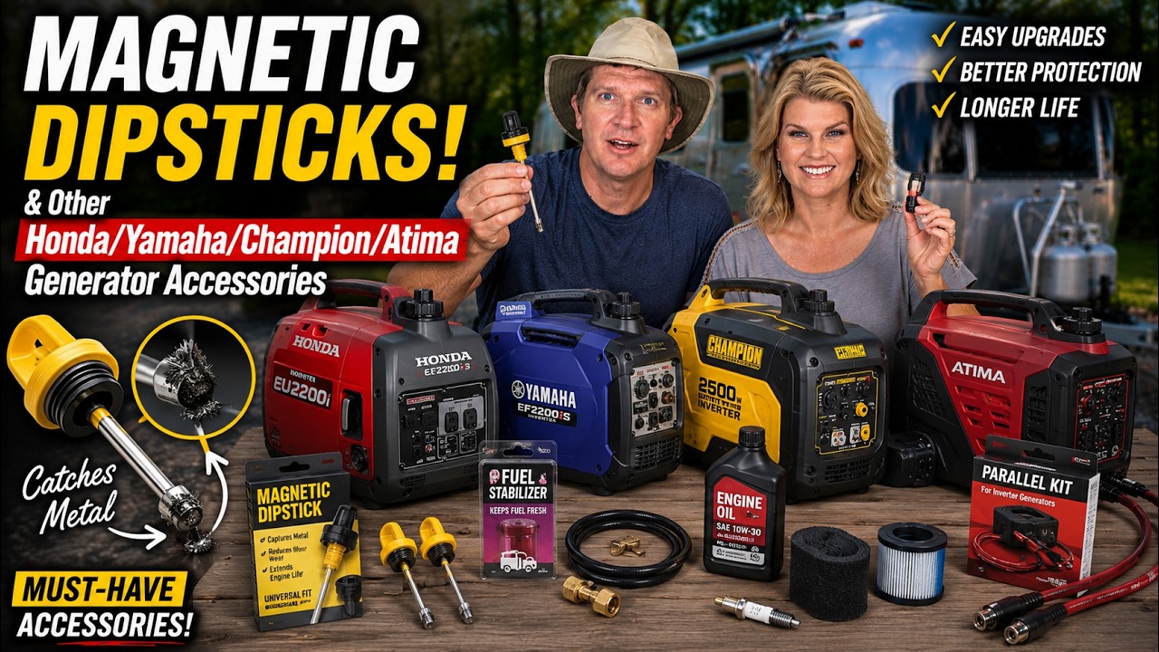 MAGNETIC DIPSTICKS! & Other Honda/Yamaha/Champion/Atima Generator Accessories