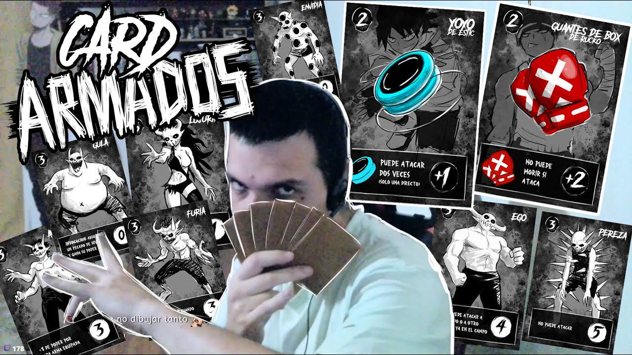 JUEGO DE CARTAS DE ARMADOS (idea)