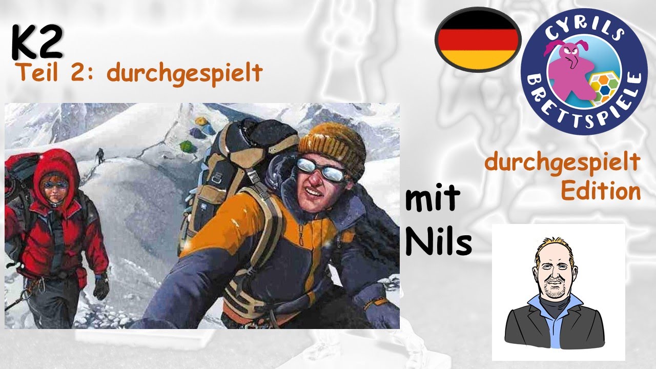 Cyrils Brettspiele - K2 Brettspiel (S48E02) - auf den Berg