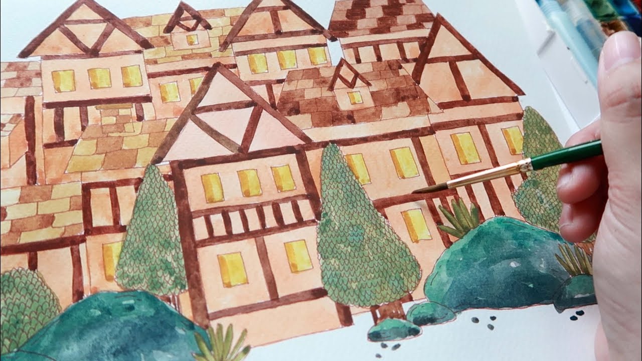 วาดบ้านน่ารักๆ | Cute Home