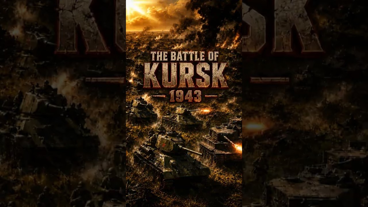 Przebudzenie w 1943 roku: Bitwa na Łuku Kurskim &mdash; największa bitwa pancerna w historii #historia #wojna #bitwa #fyp