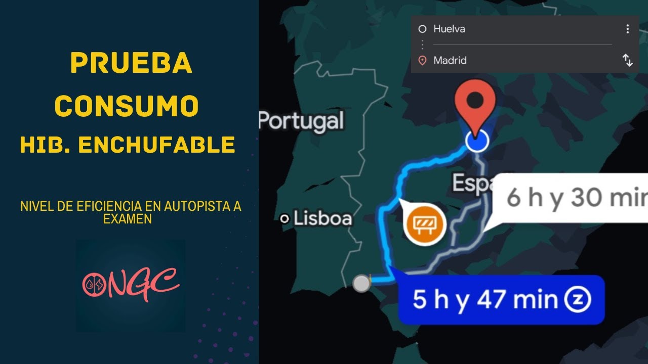 ¿Cuánto Consume un PHEV en Autopista? Lynk & Co 01 de Huelva a Madrid por la A-5 🚗⚡