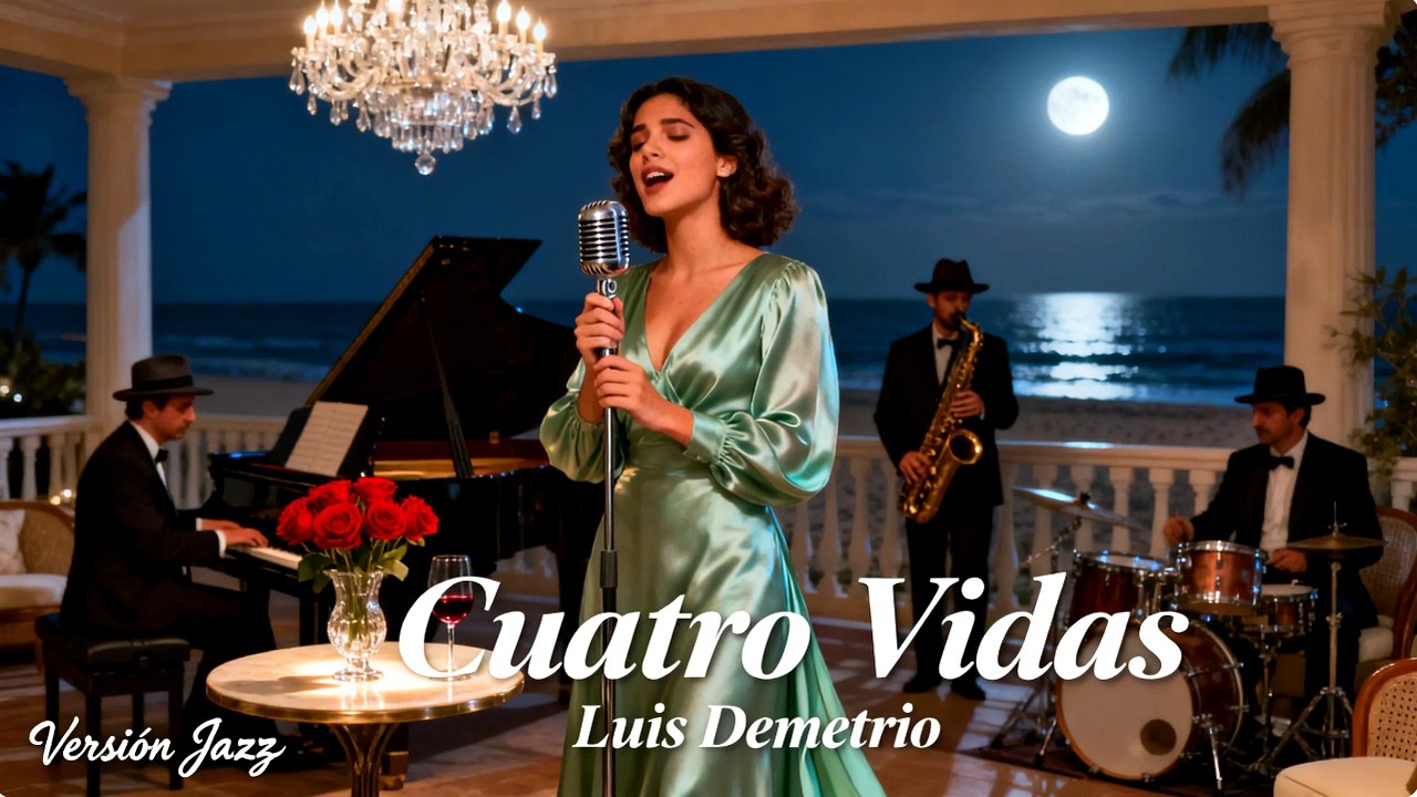 Cuatro Vidas – Luis Demetrio | Cover Bolero Jazz | Jazz Latino Romántico Clásico