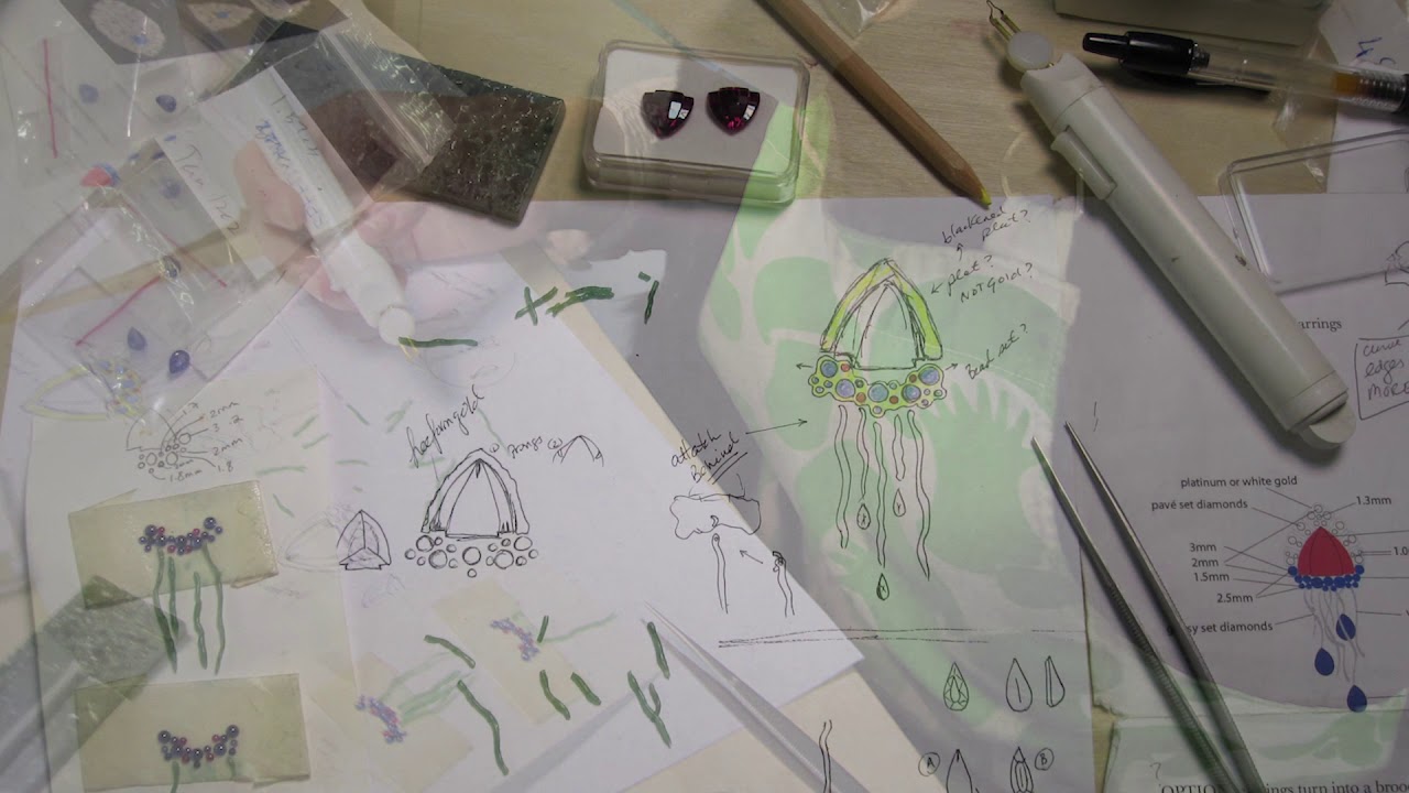 Daria de Koning Jellyfish Earrings