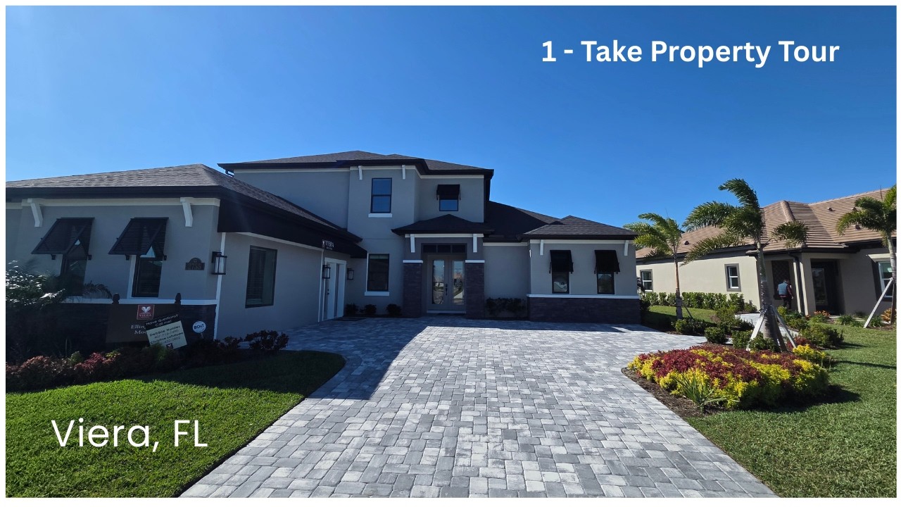 One-Take Tour: New Construction in Viera (Melbourne) FL | 5 Bed Pool Home ~$1.3M (50k in upgrades*)