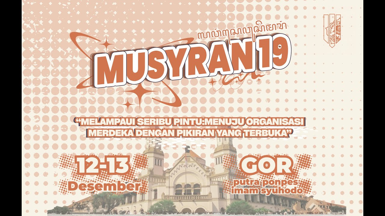 LAPORAN PERTANGGUNGJAWABAN MUSYRAN 19 PUTRA | MAPPING SHOW PERTAMA DI IMSYUD