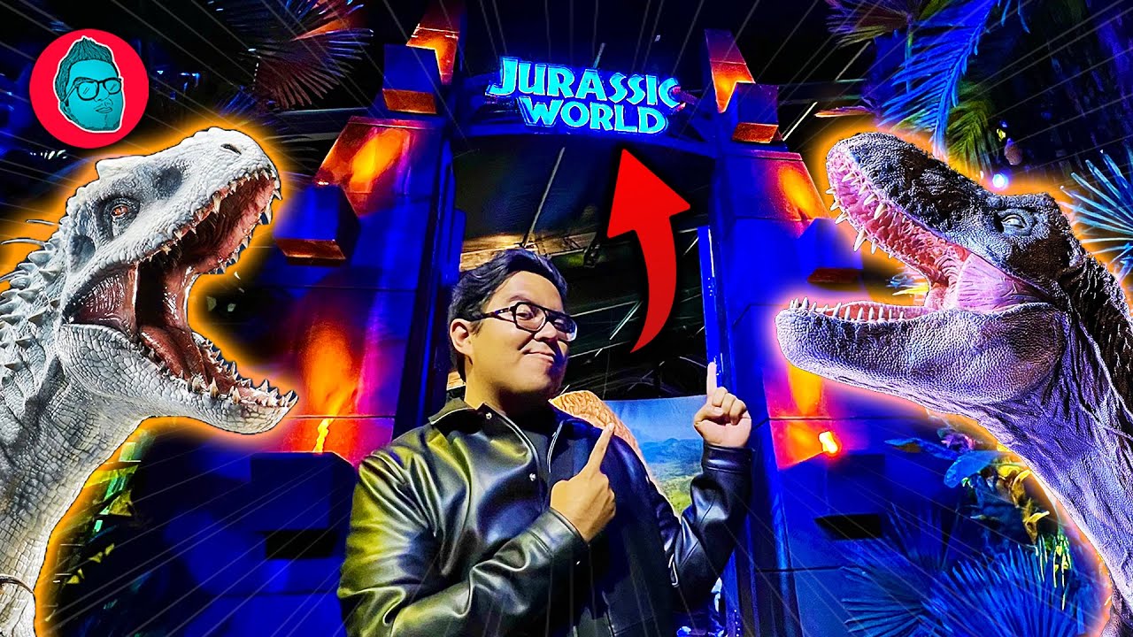 🦖 Visité JURASSIC WORLD de la VIDA REAL! 🦕 (DINOSAURIOS REALES & Coleccionables)