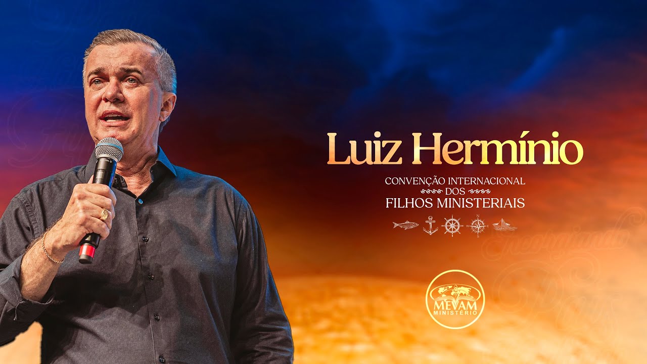 Luiz Hermínio ministrando na Convenção Internacional dos Filhos Ministeriais 2024 (Sábado)