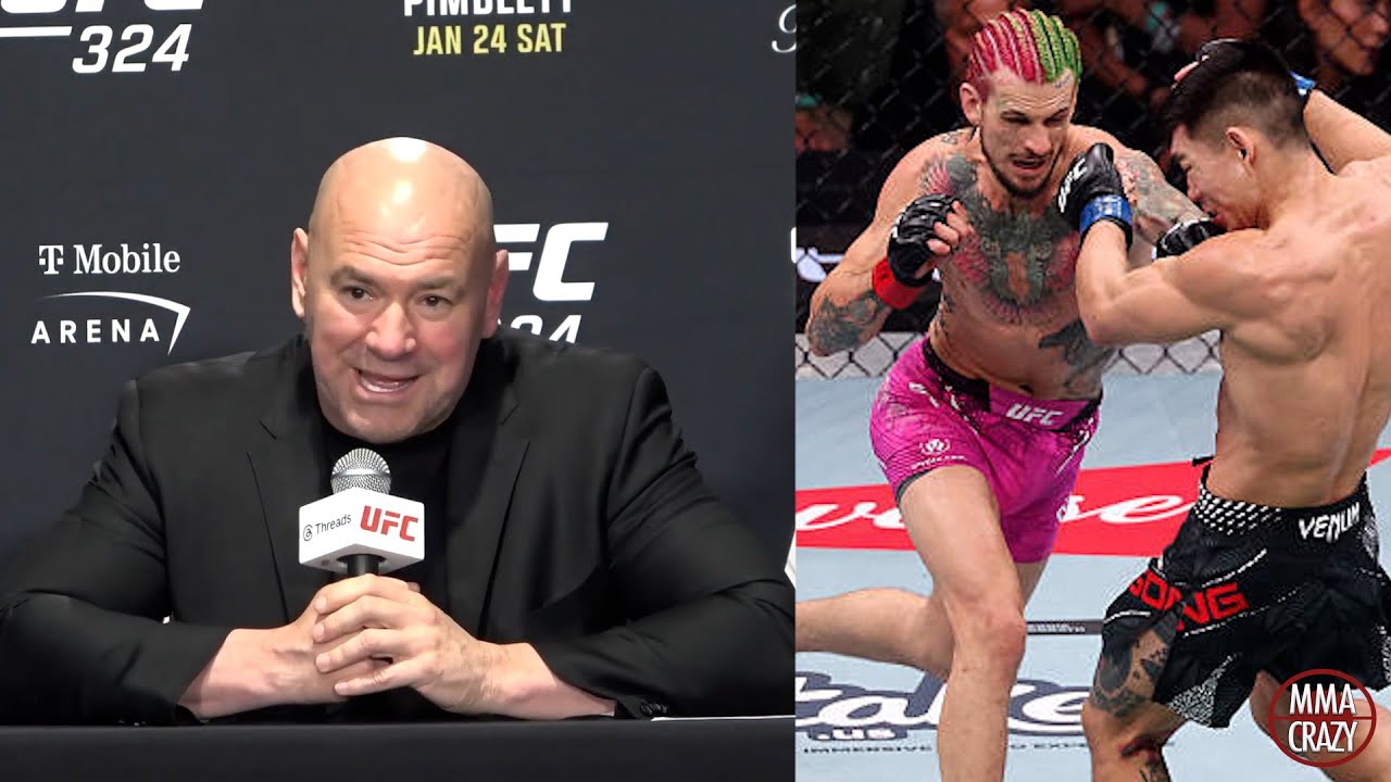 Dana White reacts to Sean O'Malley BEATING Song Yadong at UFC 324