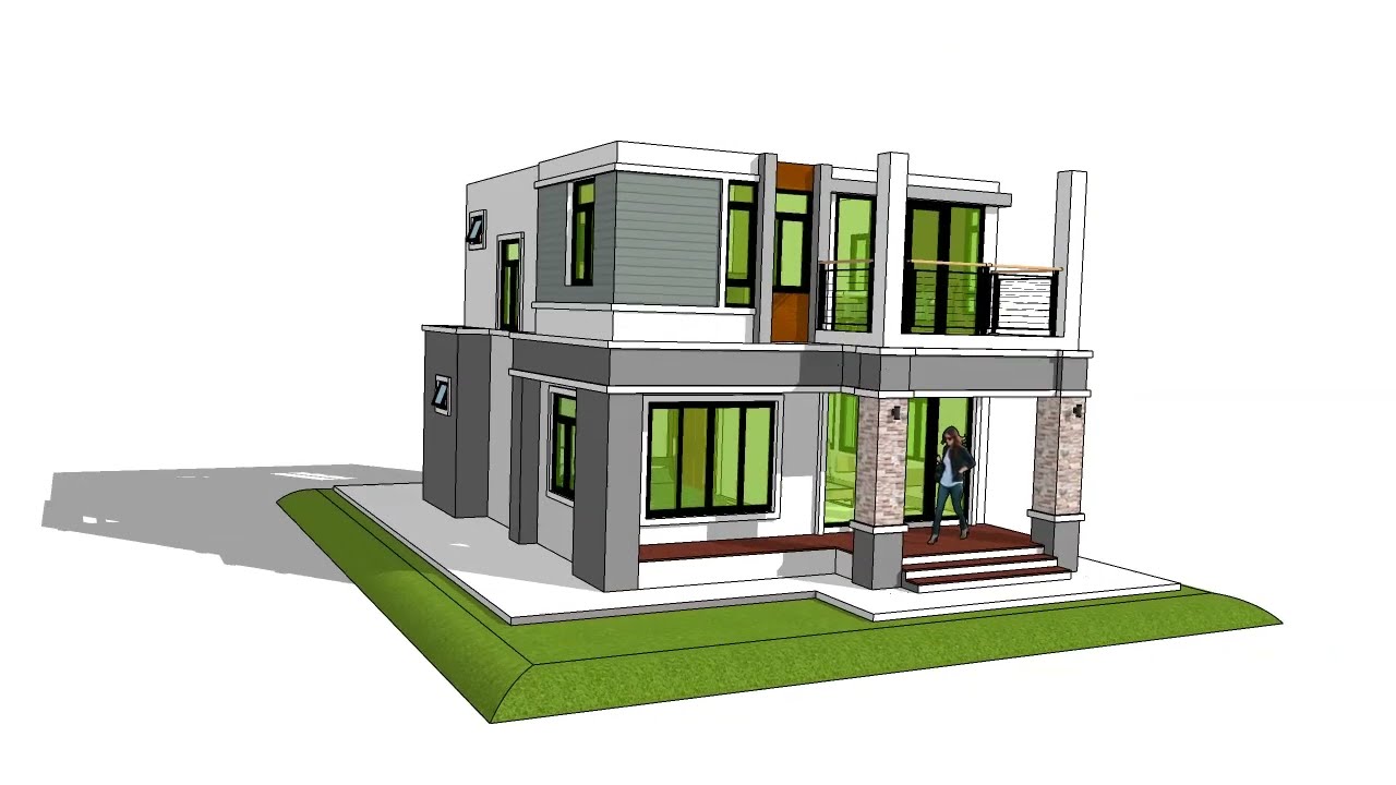 บ้านทรงปั้นหยา 2 ชั้น