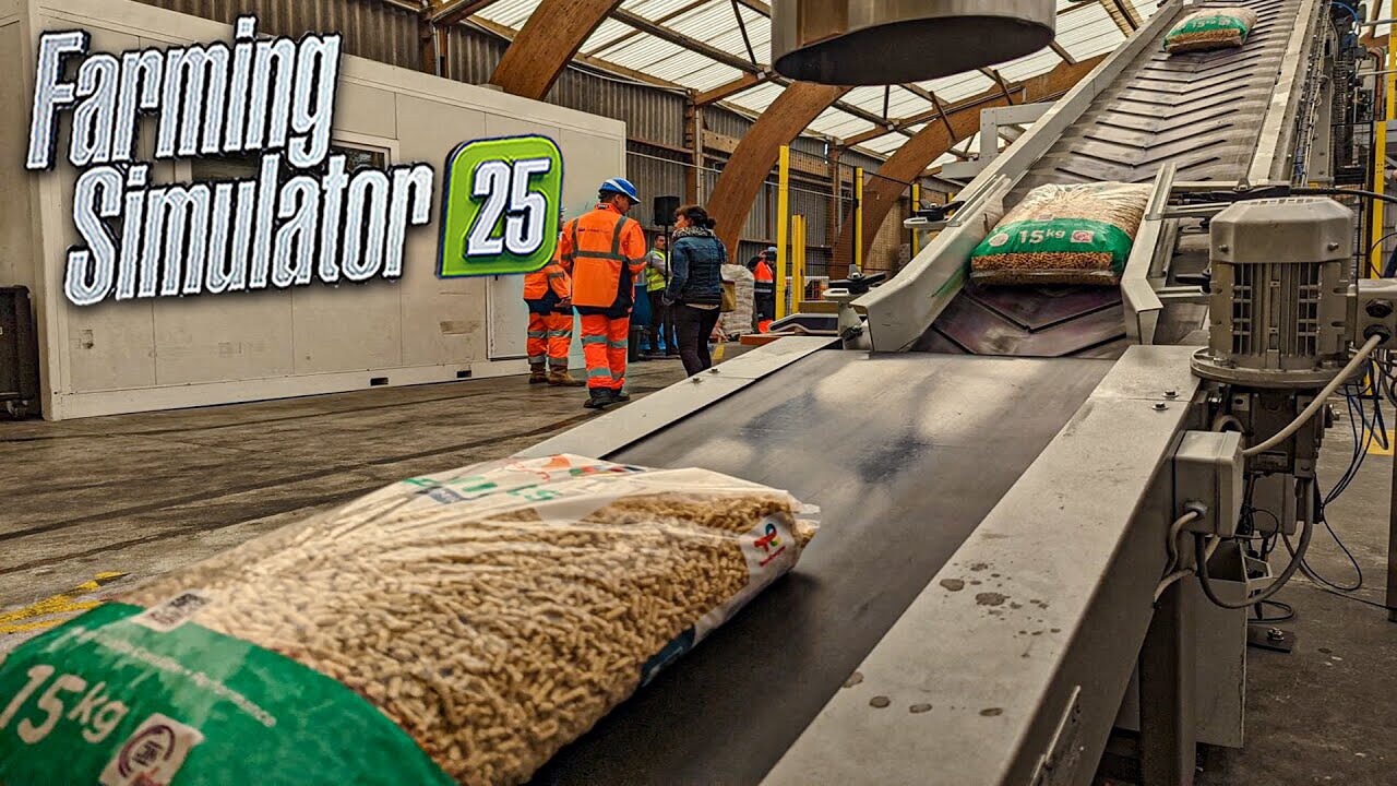 Этот новый DLC бесплатный для FS 25 (Proledts Producting) | Farming Simulator 25