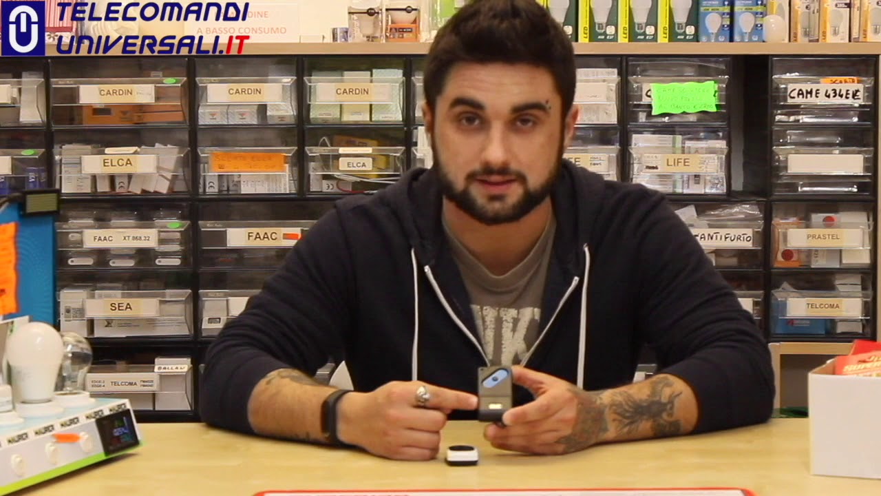 Come Programmare il telecomando Italfile Jane TOP01 con telecomandi a codice fisso