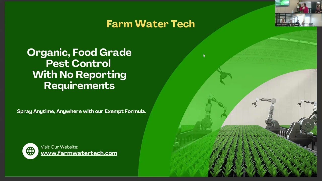 Farm Water Tech - 1 Million Cups Chico Nov. 19th, 2025