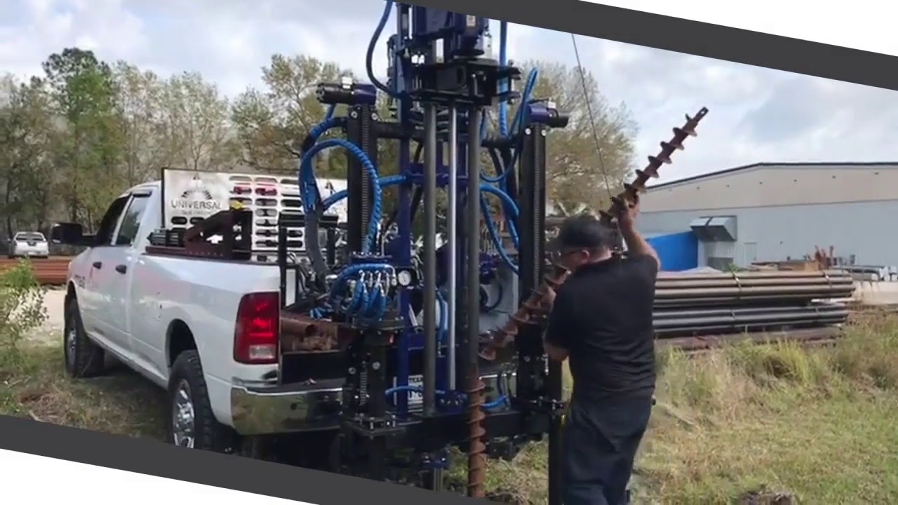 TMG's new MB-23TK Truck mounted multipurpose drill rig