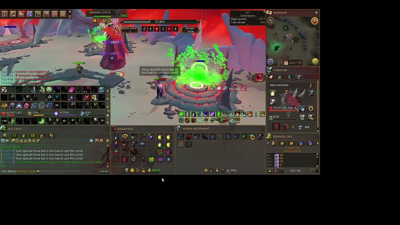 Runescape 3 - Zamorak, Lord of Chaos (Unorthodox)