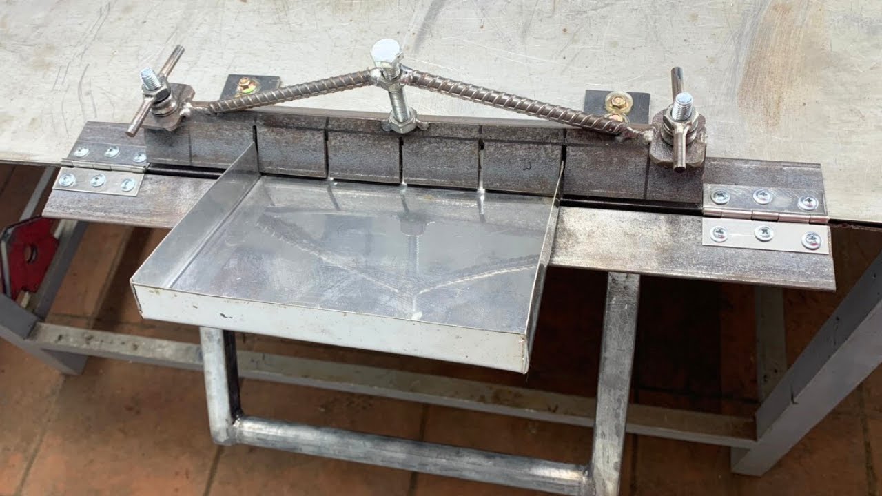 Make A Simple Sheet Metal Bending Tool- DIY Projects ( P2)