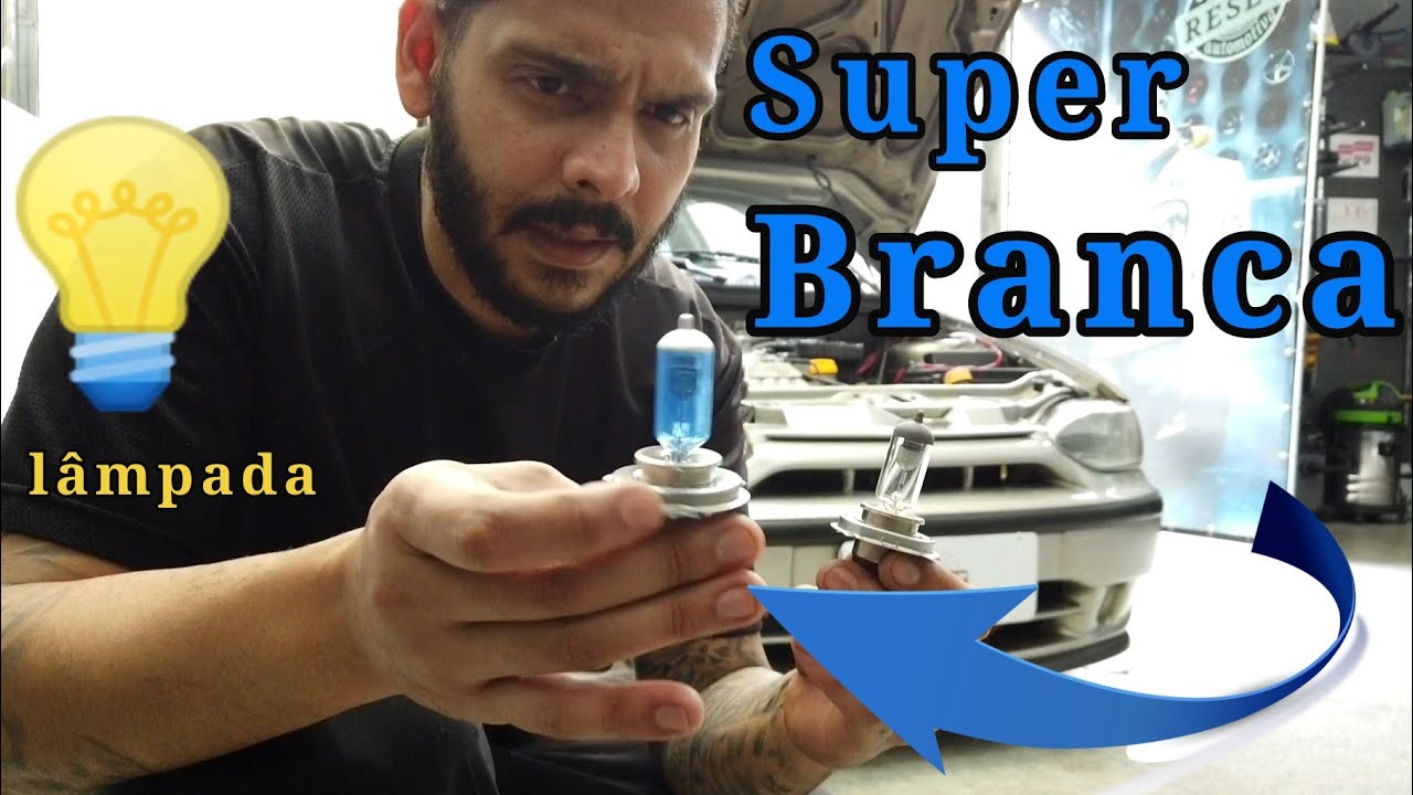 Lâmpada Super branca