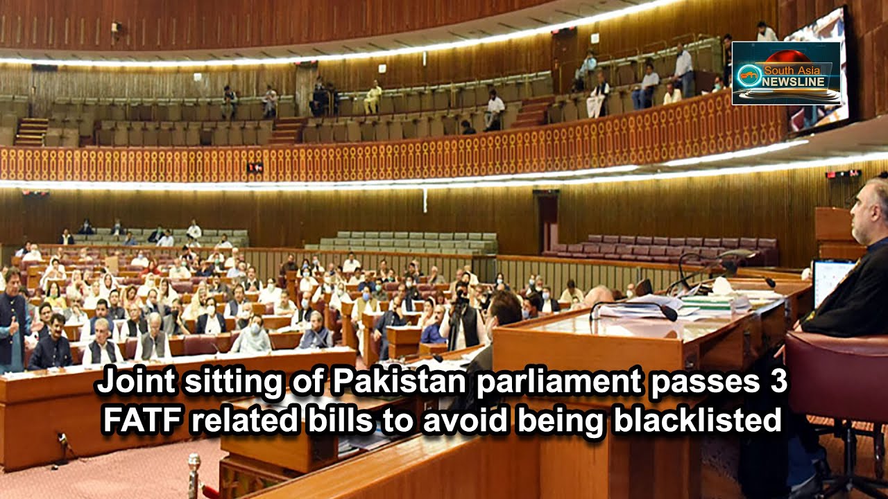 Joint sitting of Pakistan parliament passes 3 FATF related bills to avoid being blacklisted